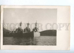 187670 Severomorsk RUSSIA Naval Fleet SHIPS old REAL PHOTO