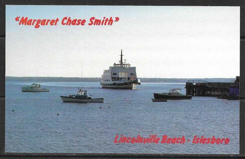 Maine, Lincolnville Beach - Isleboro - The Ferry - [ME-033]