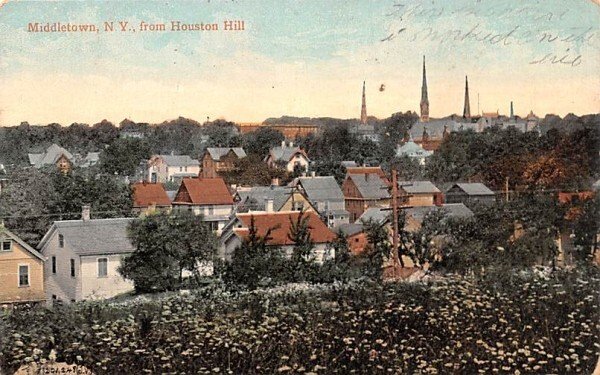 From Houston Hill in Middletown, New York