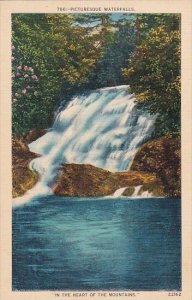 Picturesque Water Falls In The Heart Of The Mountains Asheville North Carolina