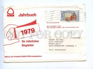 293978 GERMANY 1979 year ADVERTSISNG Knoll Kirchheim real posted COVER