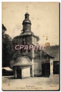 Old Postcard Honfleur La Chapelle Notre Dame de Grace