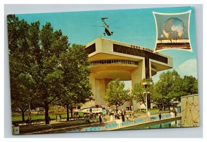 Vintage 1964 Postcard Heliport NY Exhibit Building New York World's Fair NYC