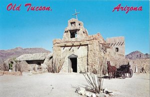 Old Tucson Film Studios Adobe Mission Church Tucson Arizona