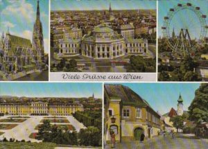 Austria Vienna Greetings From With Multi View
