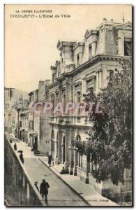 Dieulefit Postcard Old L & # City 39hotel