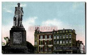 Old Postcard Namur Monument Leopold