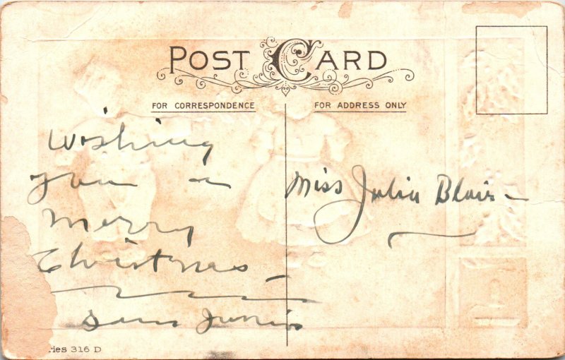 Christmas Dutch Boy and Girl BIN