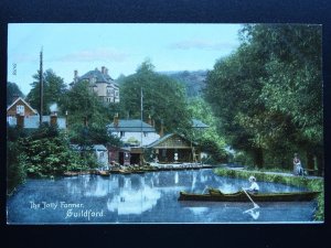 Surrey GUILDFORD The Jolly Farmer c1906 Postcard by Frith