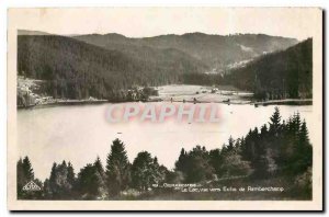 Old Postcard Gerardmer Lake view towards Echo Ramberchamp
