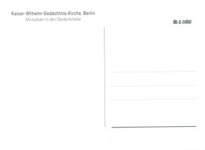 Kaiser Wilhelm Gedachtnis Kirche,Berlin,Germany