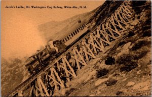 PC Jacob's Ladder, Mt. Washington Cog Railway, White Mountains New Hampshire