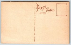 Vintage Postcard - Bull Elk  Mt. Rainier  Washington