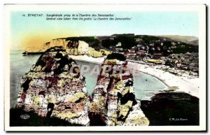 Etretat - Vue Generale decision of the House of Maidens - Old Postcard