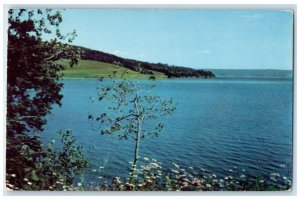 c1950's Baddeck Cape Breton Canada, Looking Over To Beinn Bhreagh Postcard