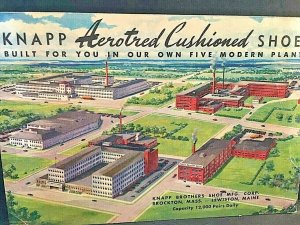 Postcard Knapp Brothers Shoe Manufacturing Company ,Brockton, MA