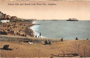 uk52055 palace pier and beach west pier brighton  uk