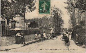 CPA LIMEIL-BRÉVANNES - Avenue des Tilleuls (44977)