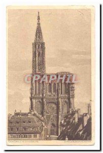 Strasbourg Old Postcard The cathedral