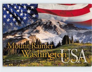 Postcard Mount Rainier, Washington