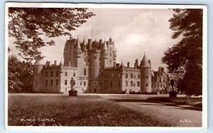 GLAMIS Castle Angus SCOTLAND UK 1953 Postcard