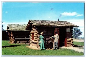 1987 Cotton Seed Creek Harold Warp Bridgeport Nebraska Vintage Antique Postcard