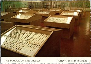 Coin Room, Ralph Foster Museum, School of the Ozarks, Pt Lookout MO Postcard L57