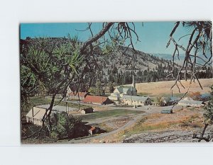 Postcard St. Mary's Mission, Omak, Washington