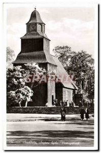 Postcard Old Stockholm Skansen Seglora kyrka Vastergotland