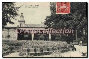 Old Postcard Aix les Bains Villa des Fleurs