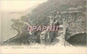 Old Postcard Roquebrune Old Rampart