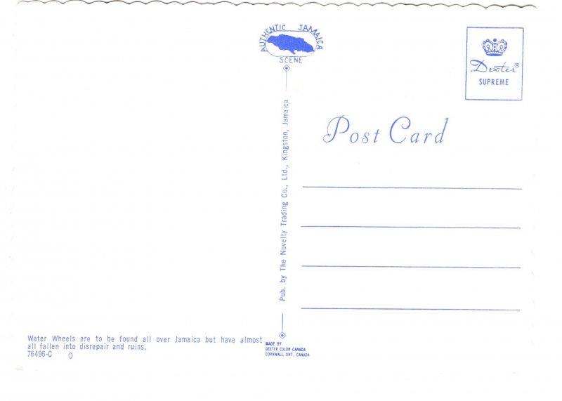 Water Wheel, Discovery Bay, Jamaica