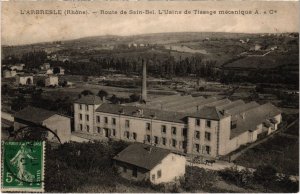 CPA L'Arbresle - L'Usine de Tissage Mecanique A. & Cie (1036476)