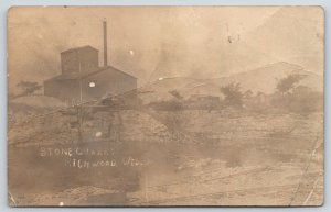 Richwood Watertown Wisconsin~Racek & Maldaner Crushed Stone Quarry~c1907 RPPC 