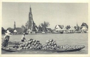 Non Postcard Backing Thailand Unused 