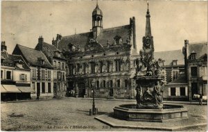 CPA Noyon- La Place de l'Hotel de Ville FRANCE (1020544)