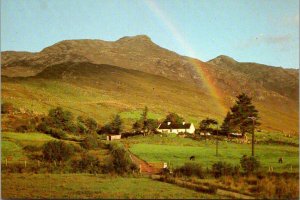 Ireland Connemara Glencoagan Valley Ben Gower Mountain