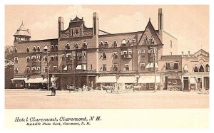 New Hampshire Claremont, Hotel Claremont 1900's  RPPC