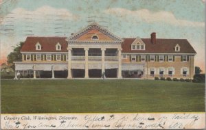 Postcard Country Club Wilmington Delaware DE 1907