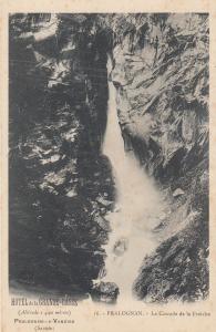 Hotel De Grande Casse French Alpes Mountain Vanoise Advertising Postcard