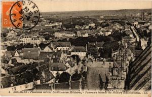 CPA BOURGES - Panorama vers les Établissements Militaires (634394)