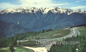 Mt Olympus & Bailey Range - Hurricane Ridge, Washington WA  