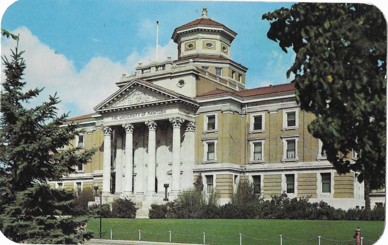 University of Manitoba Administration Building Winnipeg Manitoba Canada