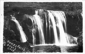 Beautiful Davis Oklahoma 1947 Prices Falls RPPC Photo Postcard 10015