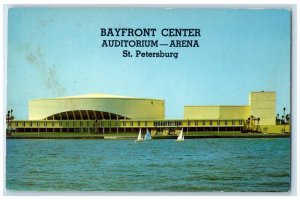 c1960 Bayfront Center Auditorium Arena Lake St. Petersburg California Postcard