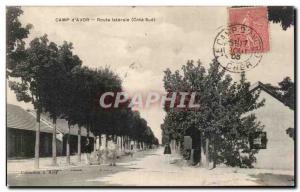 Old Postcard Camp & # 39Avor Road Side Militaria