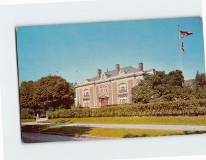 Postcard Governor's Mansion East Broad Street Columbus Ohio USA