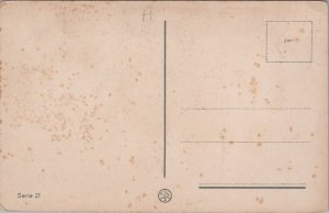 Happy Easter Chicks And Easter Egg Vintage Postcard C216