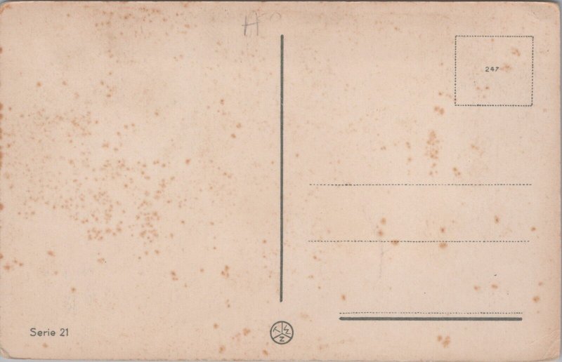 Happy Easter Chicks And Easter Egg Vintage Postcard C216