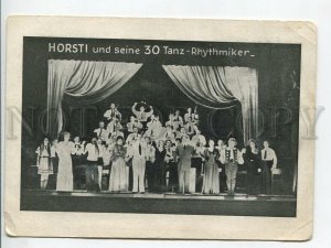 464282 Germany advertising Horsti and his 30 dance rhythmists Ballet dances